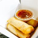 Spring Rolls, deep-fried and golden brown