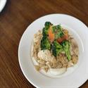 Thai Fried Rice with broccoli, tomato and egg